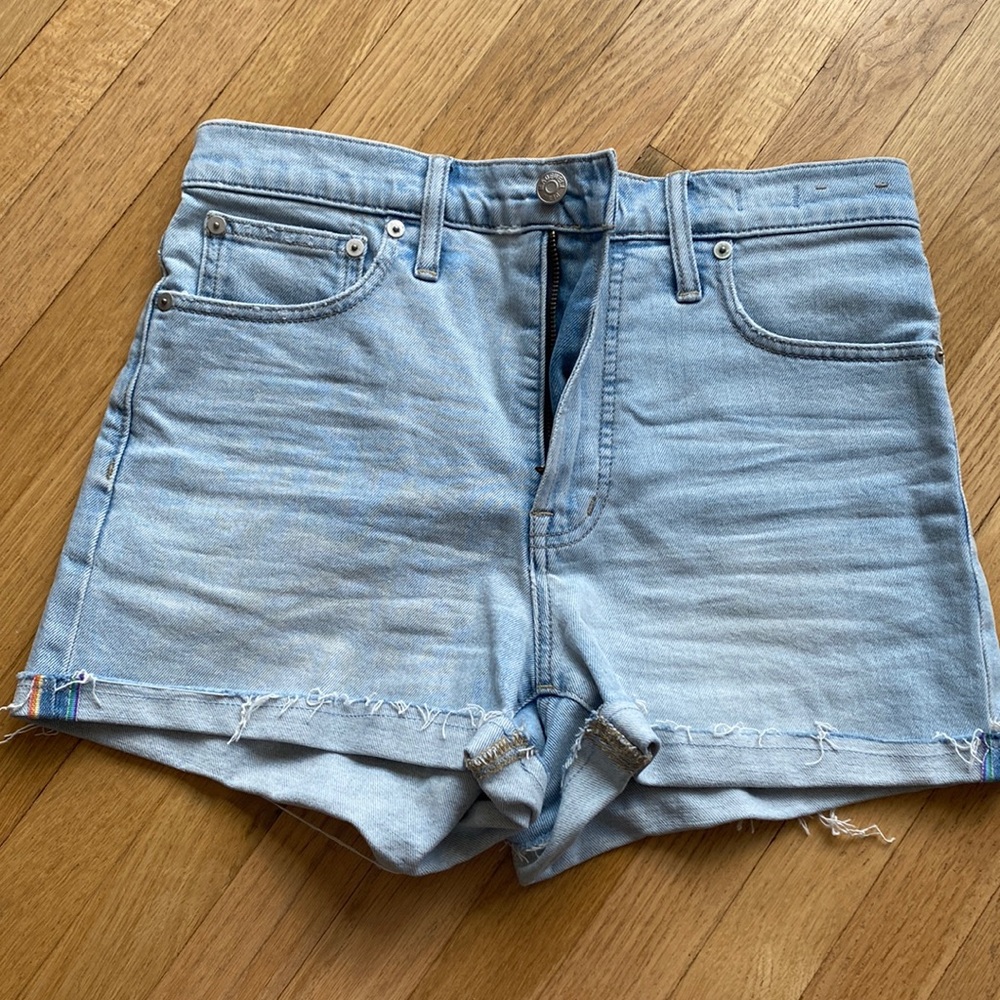 Madewell Jean shorts, high waist size 27